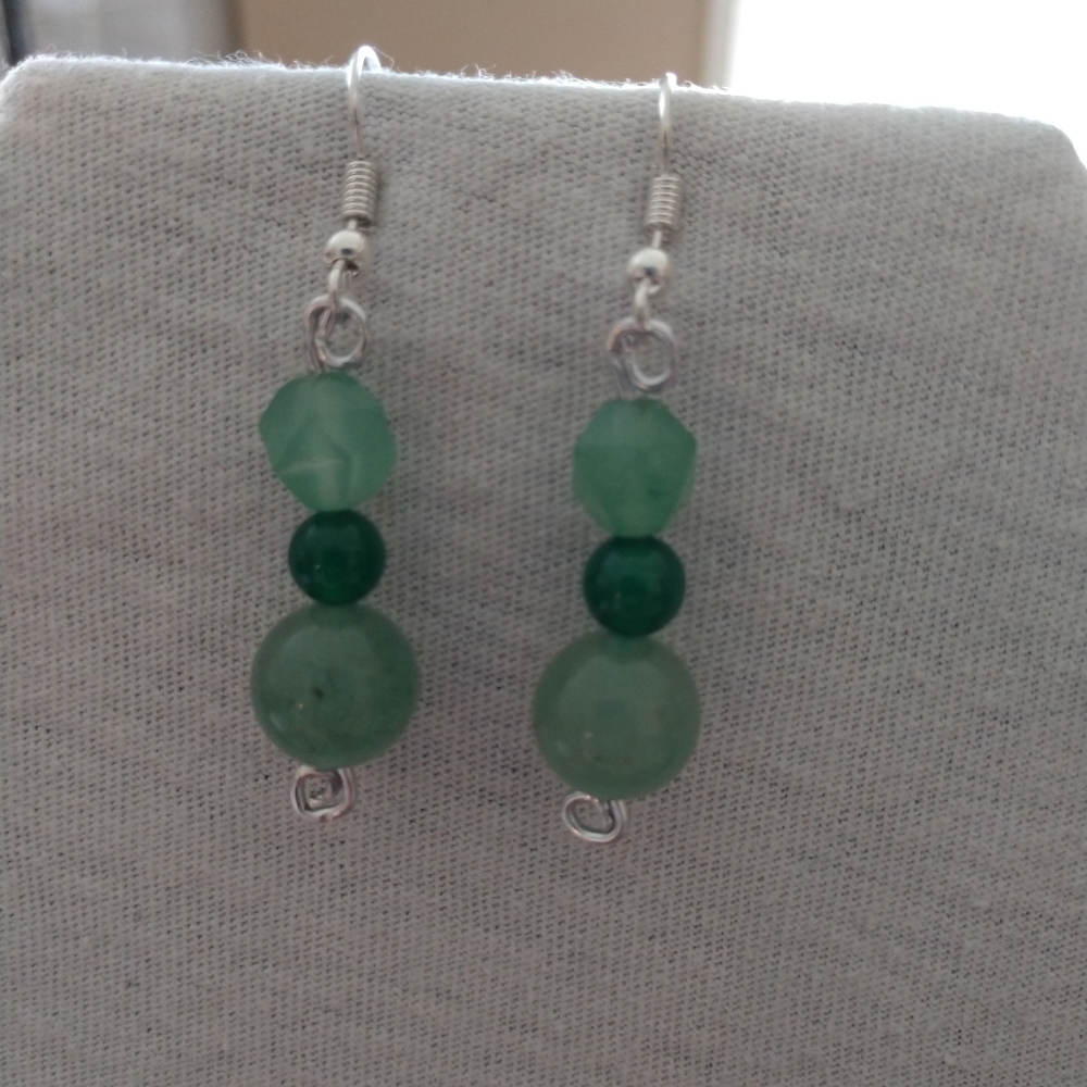 😀 NECKLACE EARRINGS SET HANDMADE NEW Women’s - Picture 12 of 12